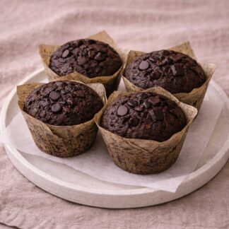 Choco Banana Muffins